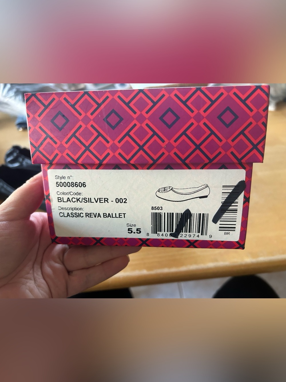 Tory Burch Classic Reva Ballet Flat - Picture 15 of 16